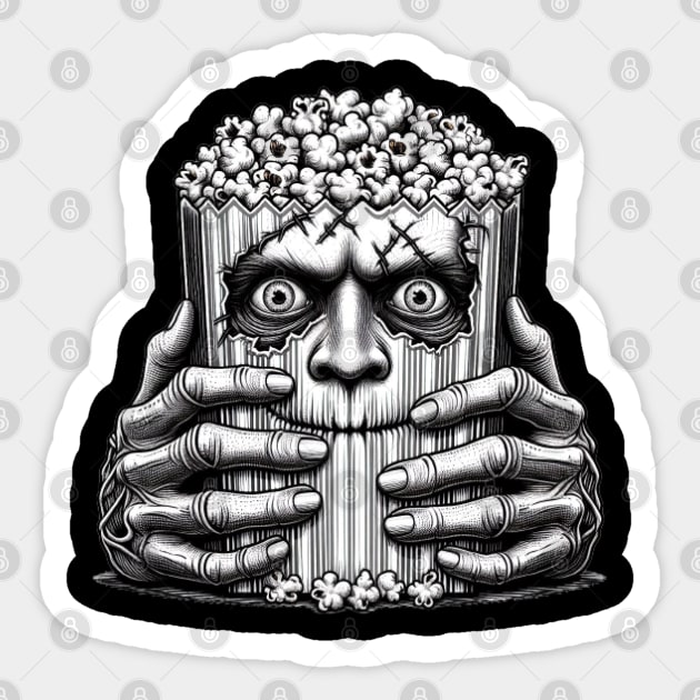 Popcorn 11 Sticker by sonnycosmics